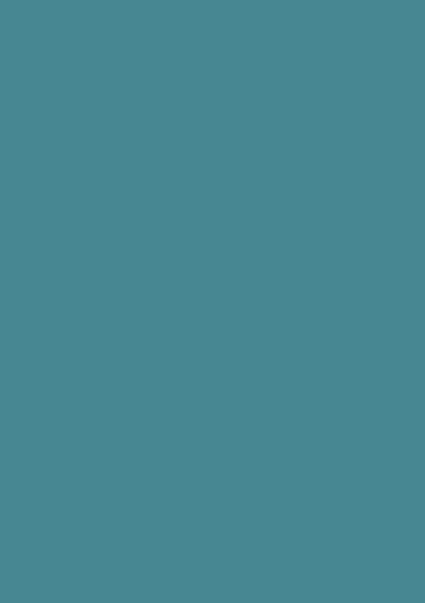 Solid Deep Teal Cotton Spandex 2 X 1 Ribbing