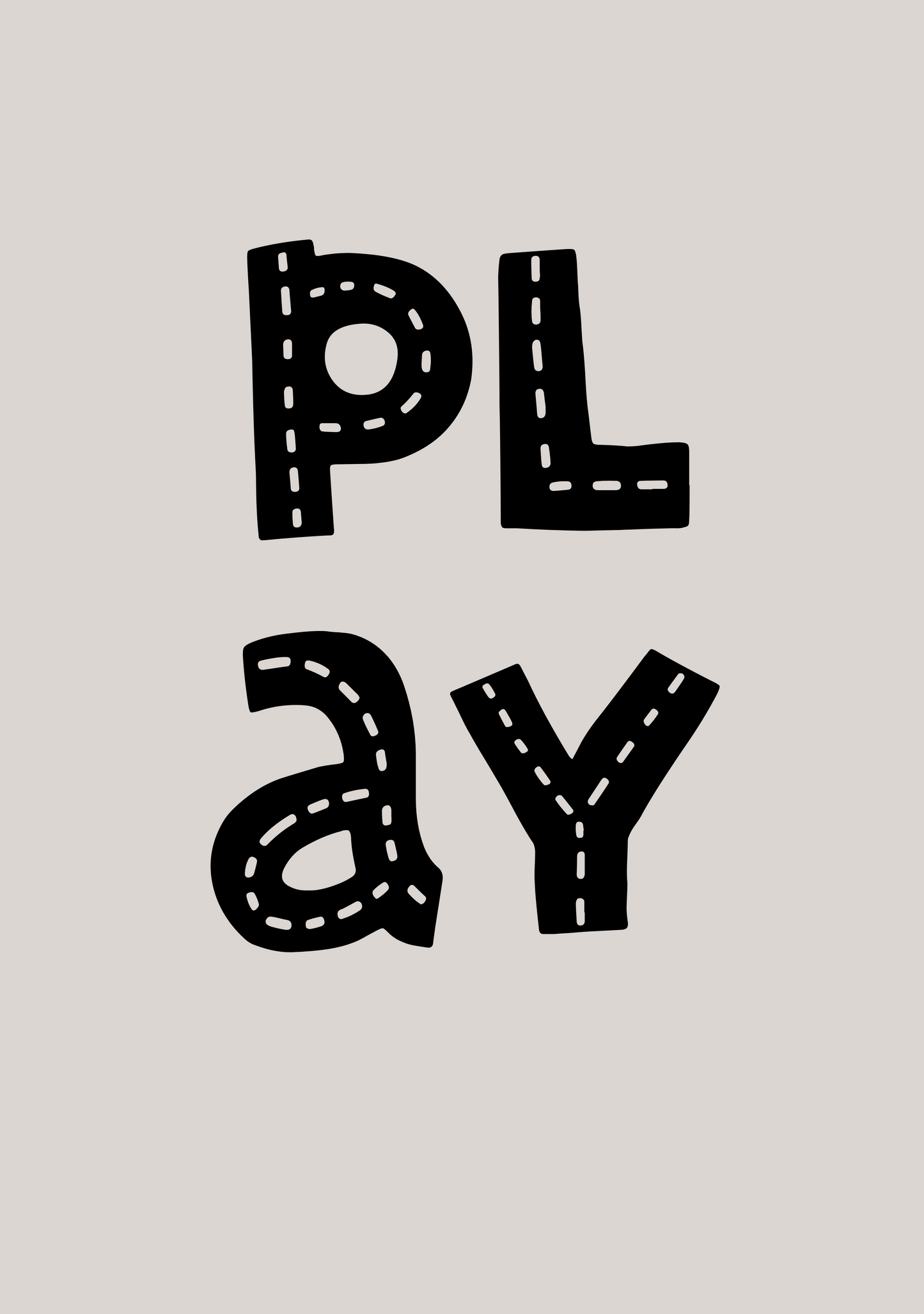 PLaY Panel - Sandy Grey 100% Cotton Jersey