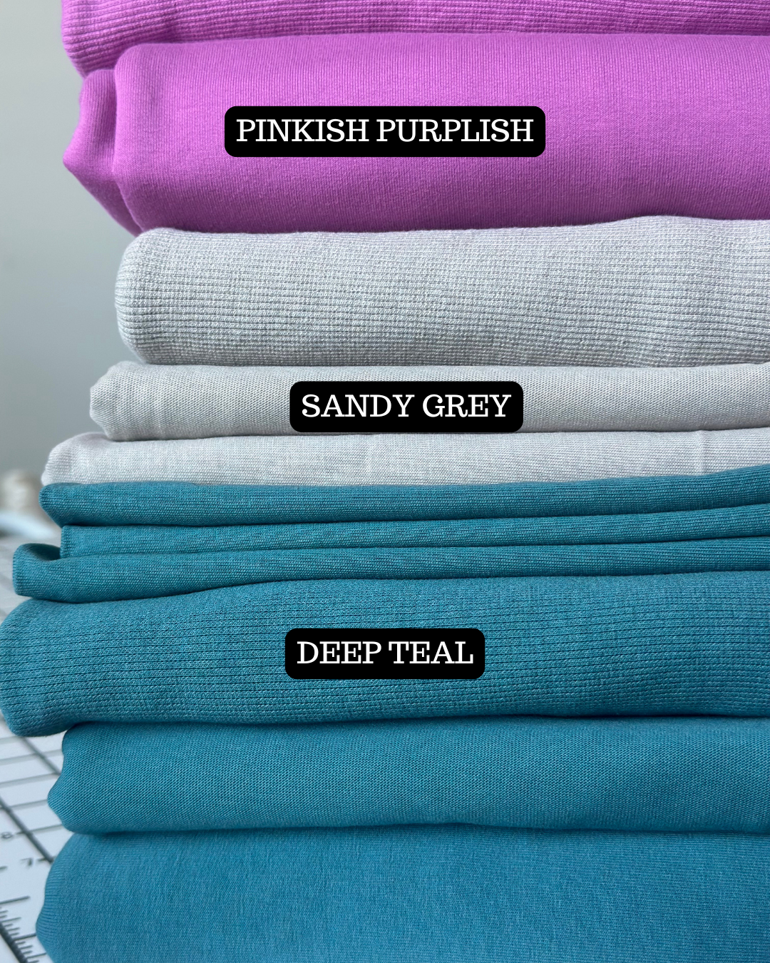 Solid Deep Teal Cotton Jersey